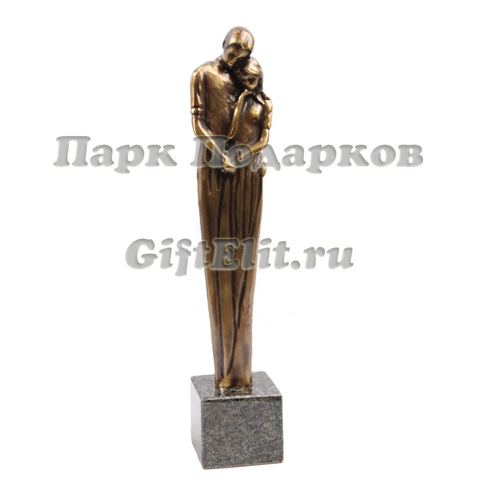Статуэтка бронзовая &quot;Бронзовая Свадьба&quot; (антик, Португалия)