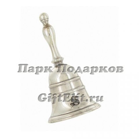 Колокольчик с логотипом "Stilars" (состаренное серебро)