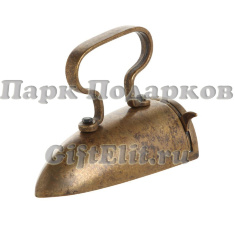 Декоративный утюг "Люкс" (античная латунь)