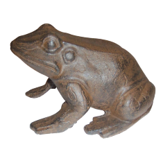 Фигура декоративная "Лягушка" 20х13,5х10,5см (чугун)