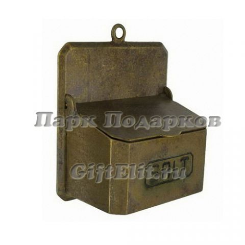 Солонка настенная &quot;Люкс&quot; (античная латунь)