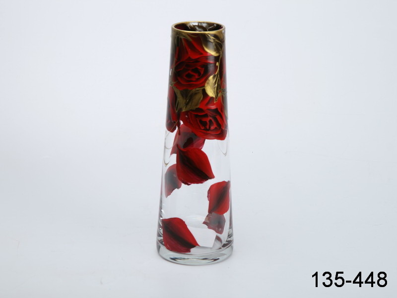 Ваза для цветов &quot;Красные розы&quot;, 135-448