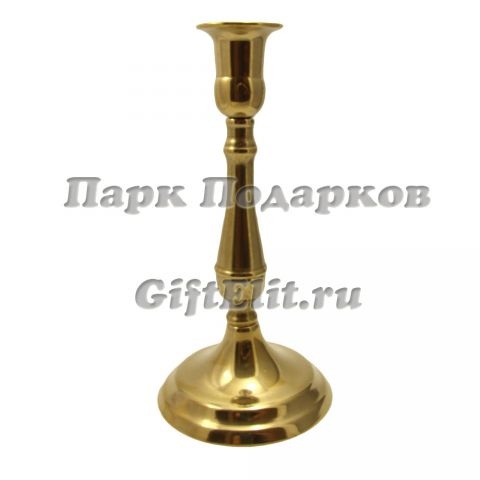 Подсвечник настольный на 1 свечу "Классика" (золото)