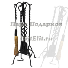 Каминный набор &quot;Спираль&quot; (BK)