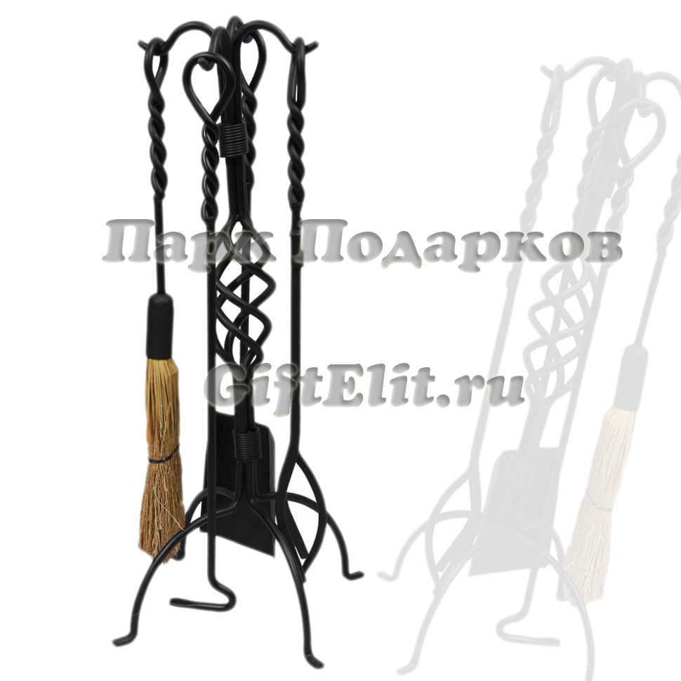 Каминный набор &quot;Спираль&quot; (BK)